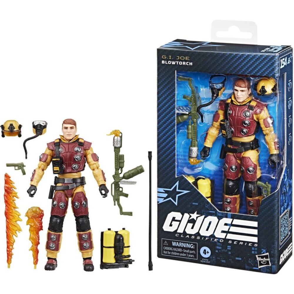 G.I. Joe - Classified Series - #154, Blowtorch Action Figure  COLLECTIBLES